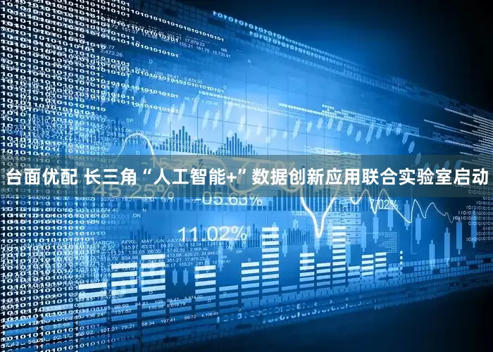 台面优配 长三角“人工智能+”数据创新应用联合实验室启动